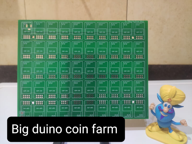 Big duino coin farm - Большая монетная ферма дуино