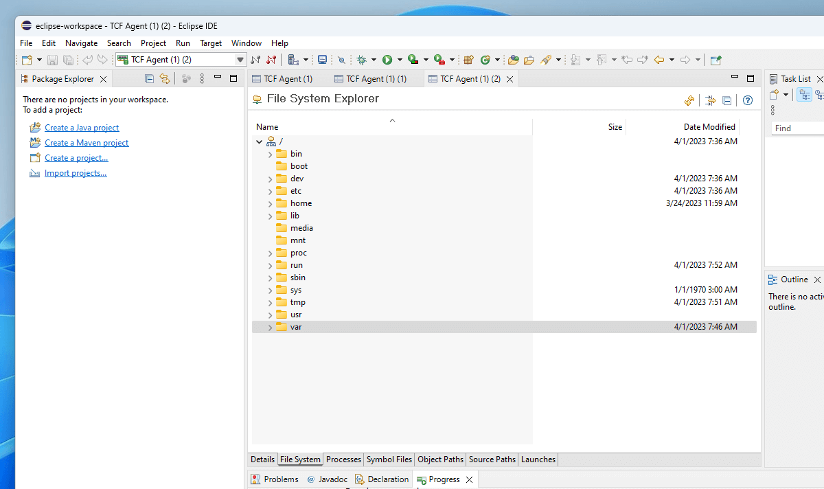 Скриншоты файловой системы ICERIVER KS0 программой ECLIPSE